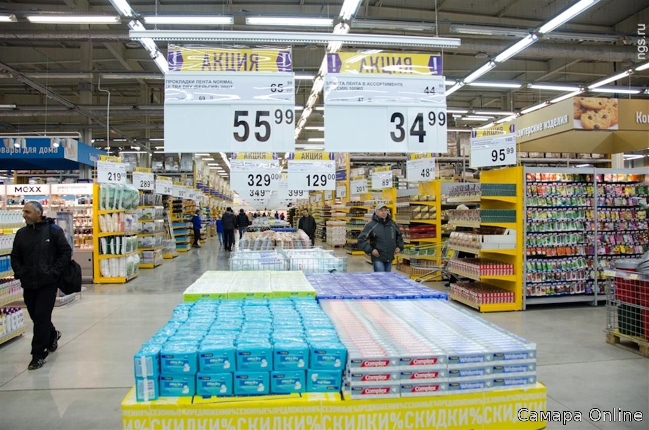 Открытие гипермаркета "Лента" в "Авроре" перенесено на конец мая