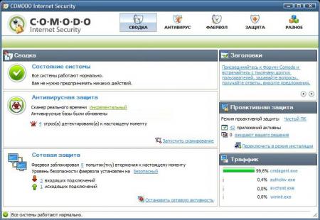 Скачать Comodo Internet Security 5.12