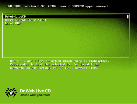 Скачать Dr.Web LiveCD 6.0.0