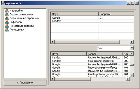 Скачать Программа - Анализатор логов